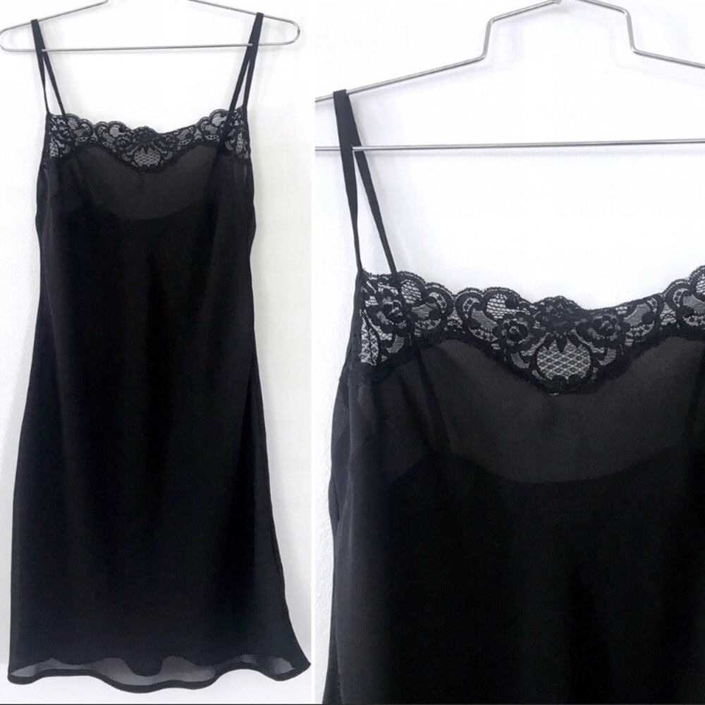 Black Slip Dress